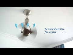 현대 14인치 니켈 DC 소형 회전 천장 선풍기 원격 제어