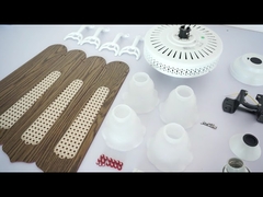 대중음식점을 위한 전통적인 고전적인 천장 선풍기 샹들리에 52 인치