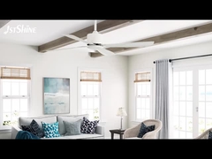 화이트 공기 냉각 산업 천장 팬 5 속도 선택 높은 공기 부피