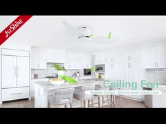 46 인치 백색 플러시 마운트 천장 팬 DC 모터 고속