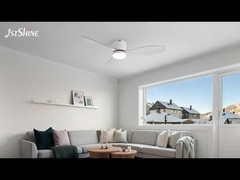 ABS 블레이드와 함께 플러시 마운트 천장 팬 DC 모터 거실 스마트 제어