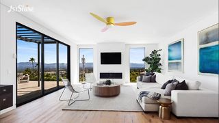 조명이 포함된 맞춤형 마카롱 천장 선풍기