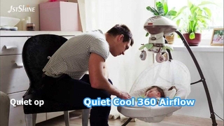 작은 방을 위한 조용한 360도 팬