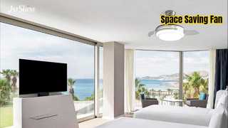 36인치 접이식 천장 선풍기 LED 조명