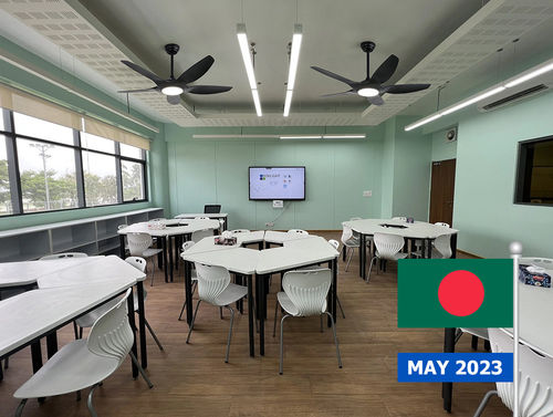 최신 회사 솔루션 정보 국제 학교 천장 팬 프로젝트