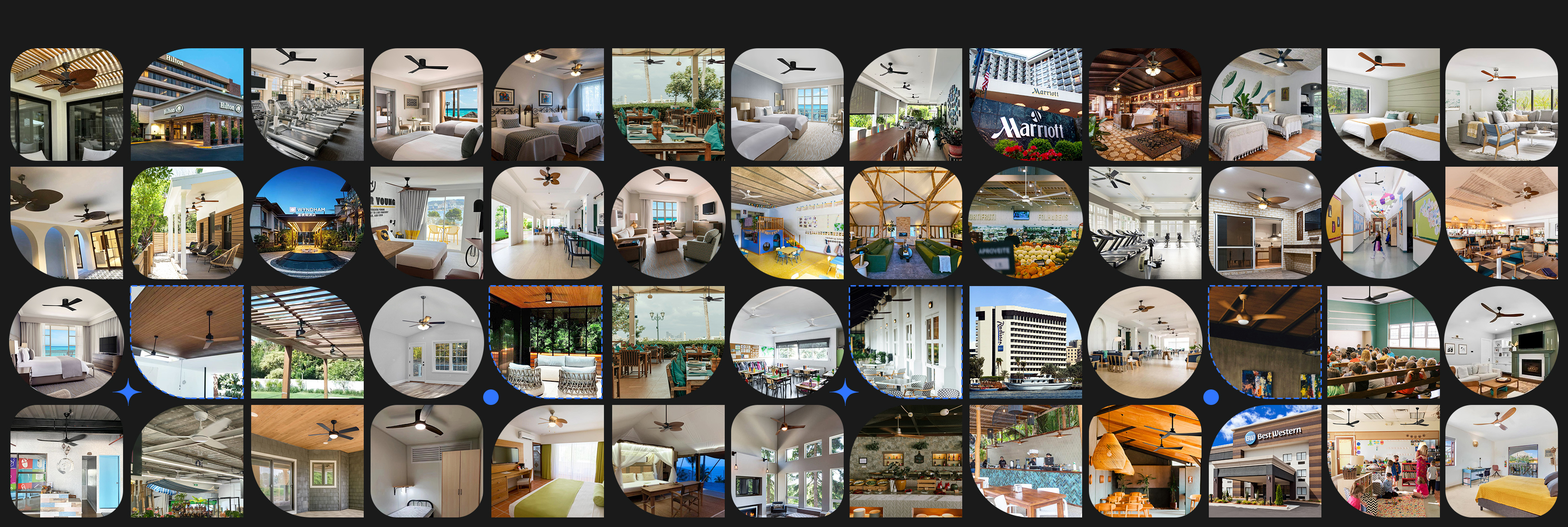 품질 멀리 있는 주도하는 천정 선풍기 공장