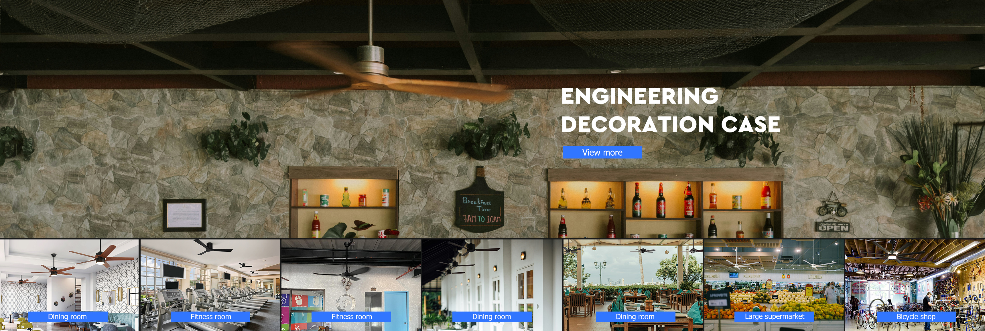 품질 멀리 있는 주도하는 천정 선풍기 공장