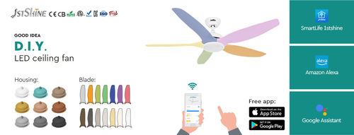 에 대한 최신 회사 뉴스 천장 팬 블레이드 재료 탐구: 장점, 단점, 지역 선호도