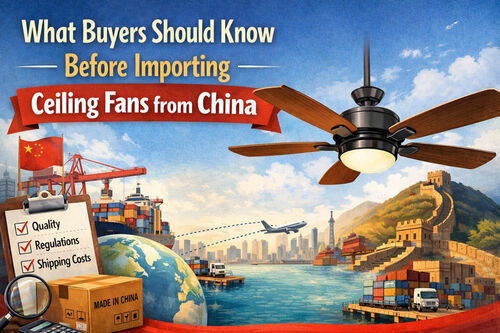 에 대한 최신 회사 뉴스 구매자가 중국에서 천장 선풍기를 수입하기 전에 알아야 할 사항