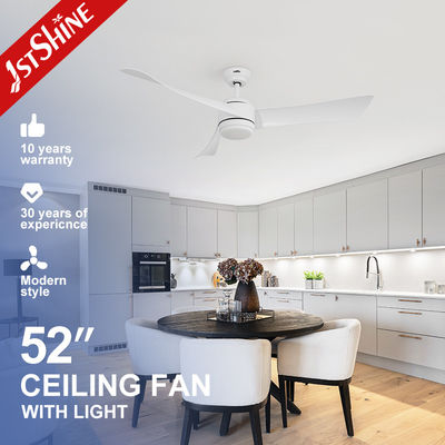 좋은 가격 플라스틱 블레이드 3 컬러 LED 디밍 가능한 천장 팬 원격 제어 38W 230V / 50HZ 온라인으로